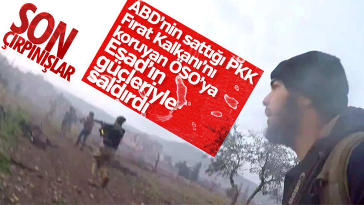Suriye'de sıkışan PKK, Fırat Kalkanı'na saldırdı