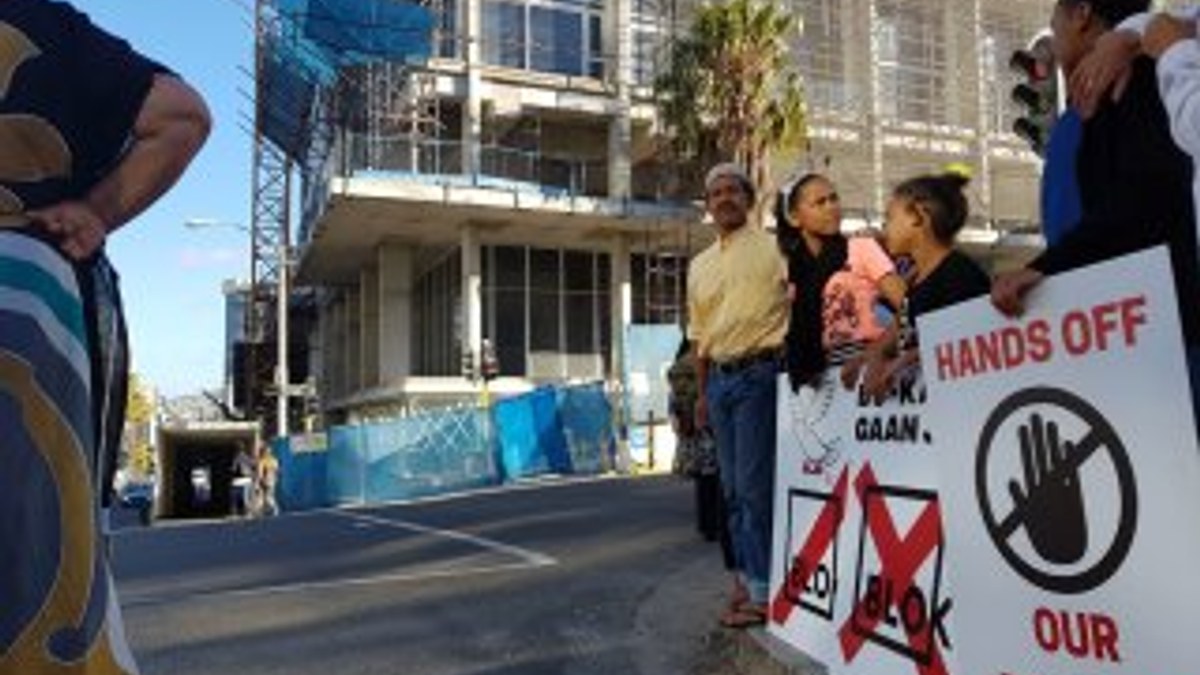 Güney Afrikalı Müslümanlardan kentsel dönüşüm protestosu