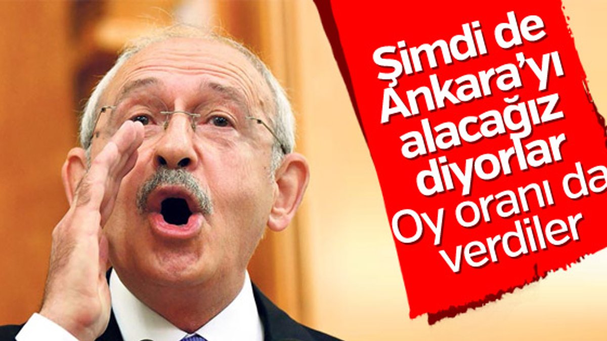 CHP, Ankara'yı yüzde 52,8'le kazanacağını düşünüyor