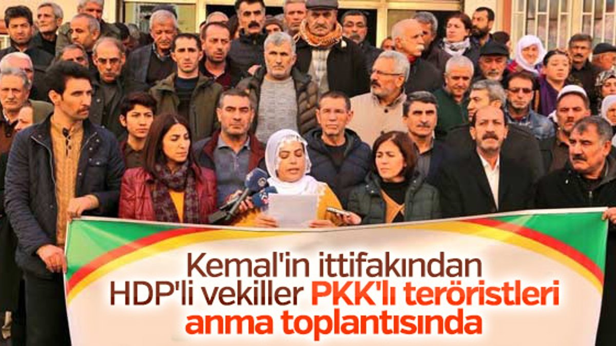 HDP, hendek operasyonlarında ölen teröristleri andı