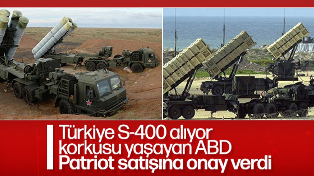 ABD Türkiye'ye Patriot satışı için onay verdi