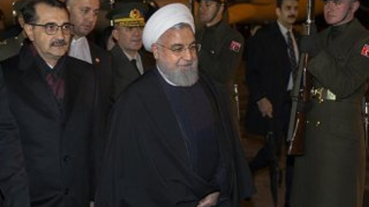 İran Cumhurbaşkanı Ruhani Türkiye'de