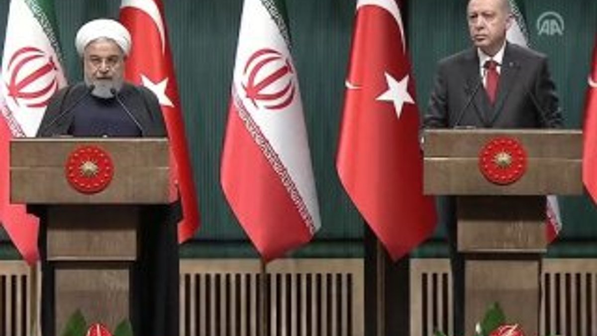 Erdoğan - Ruhani ortak basın toplantısı