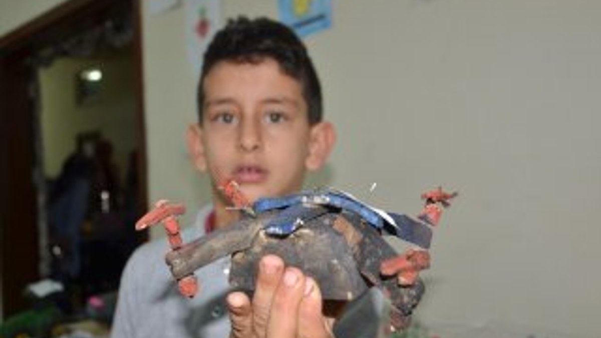 Öğrenciler şekerpancarından drone yaptı