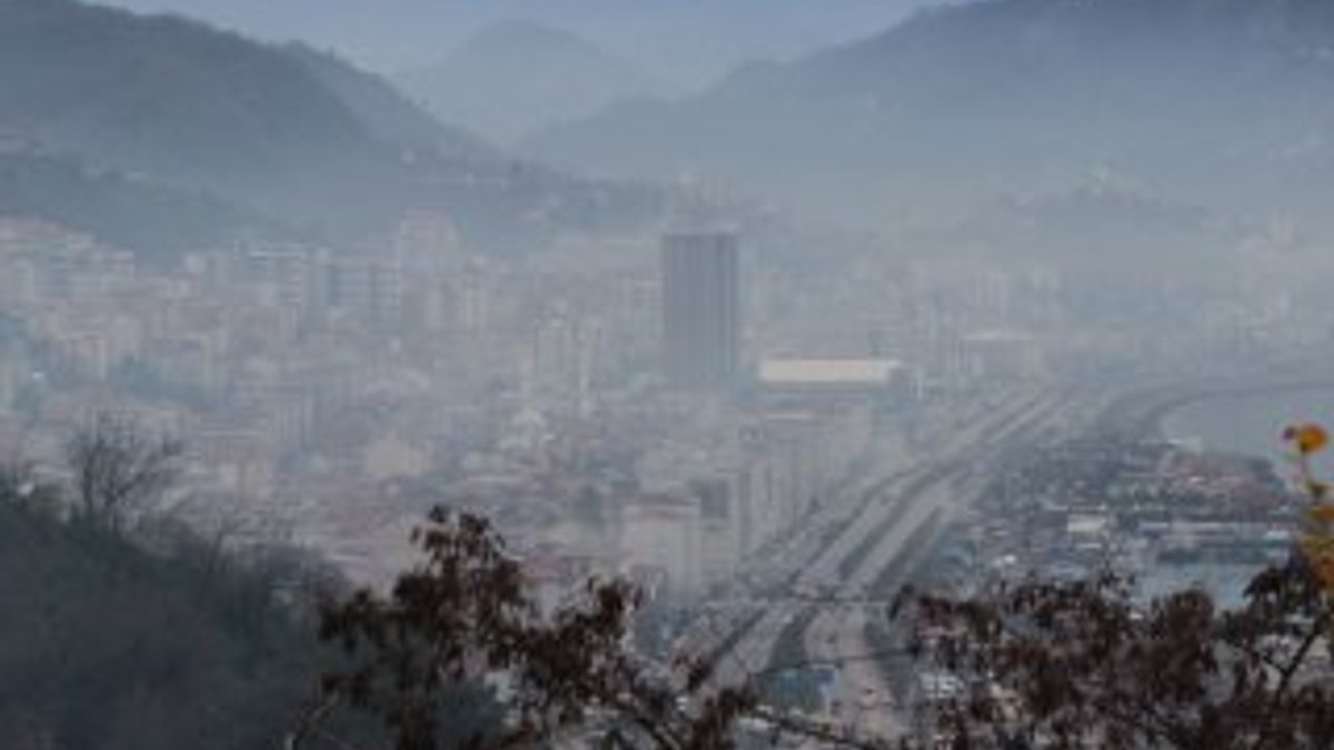 Giresun'da hava kirliliği arttı