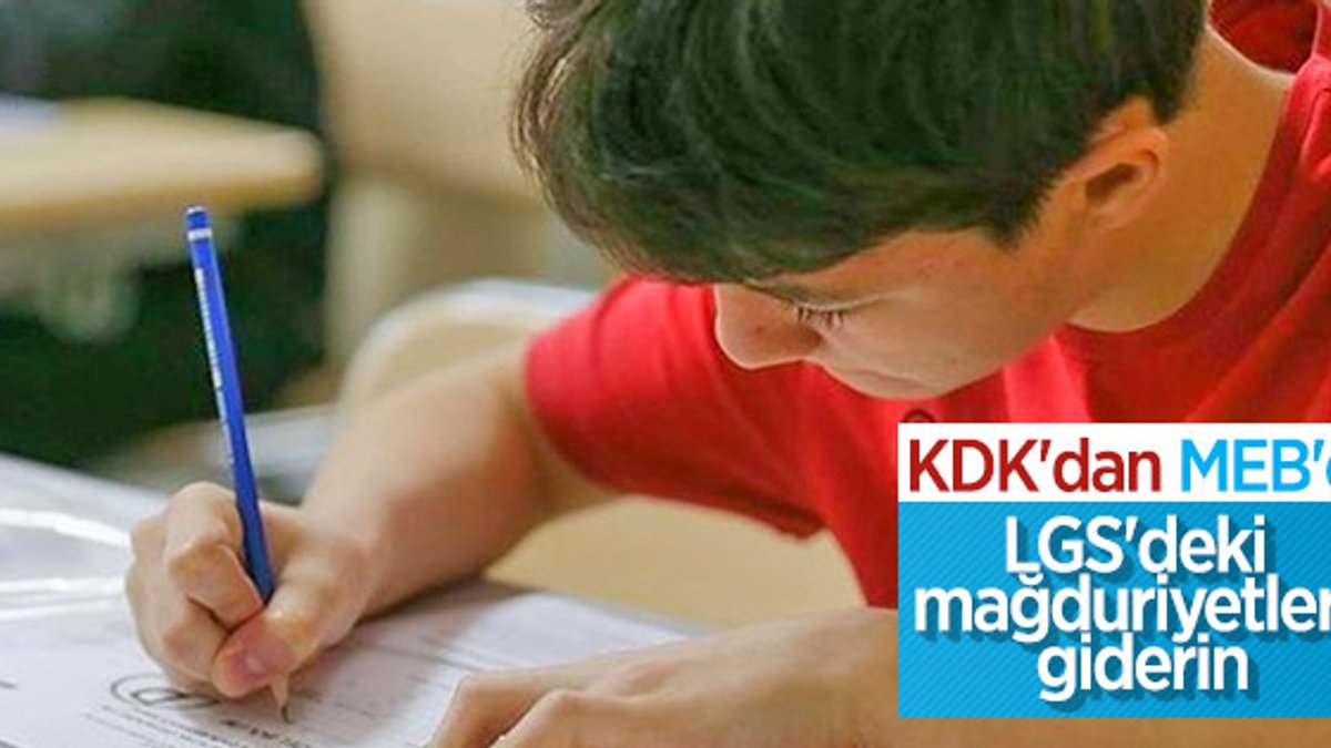 KDK'dan Milli Eğitim Bakanlığı'na tavsiye kararı
