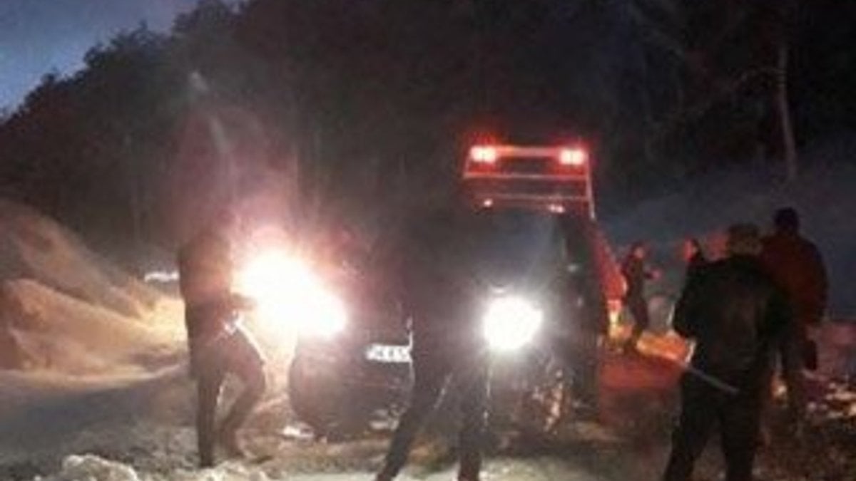 Kazdağları’nda buzlanma nedeniyle kaza: 10 yaralı