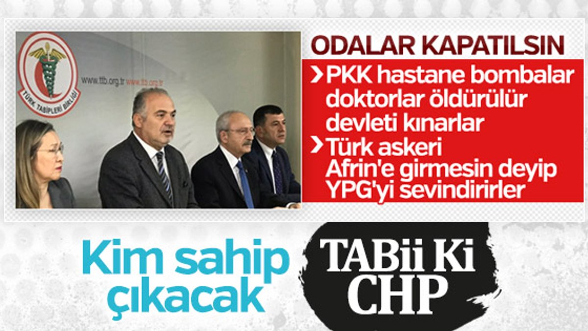 Kılıçdaroğlu, Tabipler Birliği'ne destek ziyaretinde