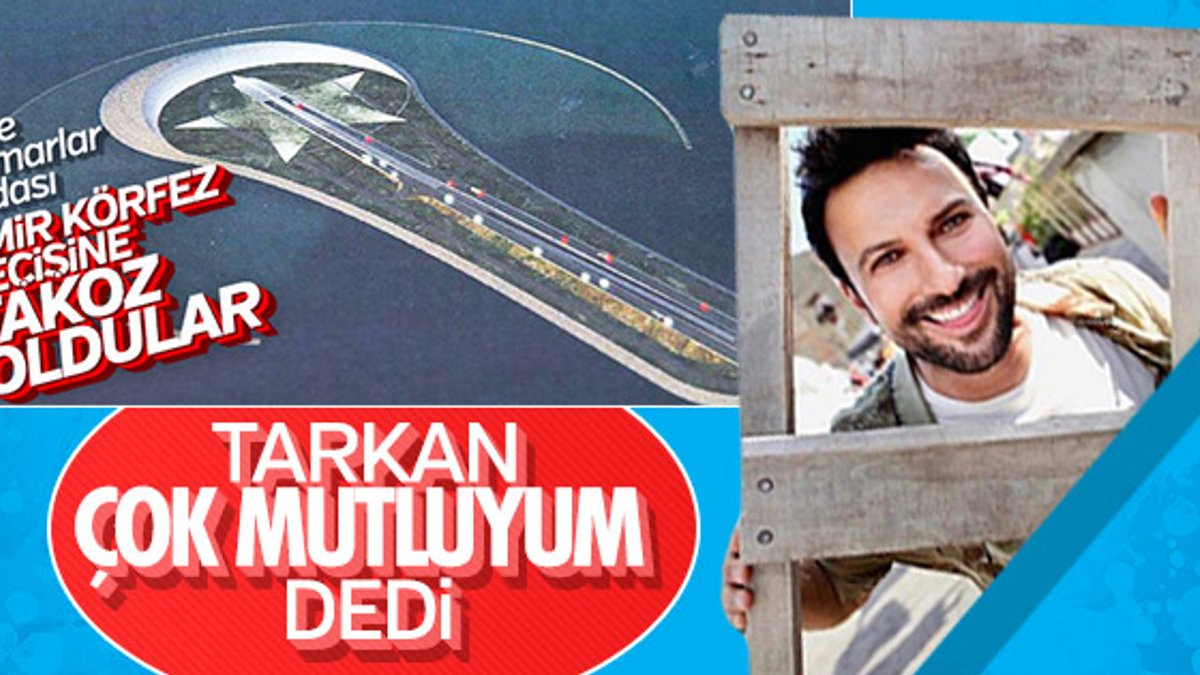 İzmir'i rahatlatacak projenin iptali Tarkan'ı sevindirdi