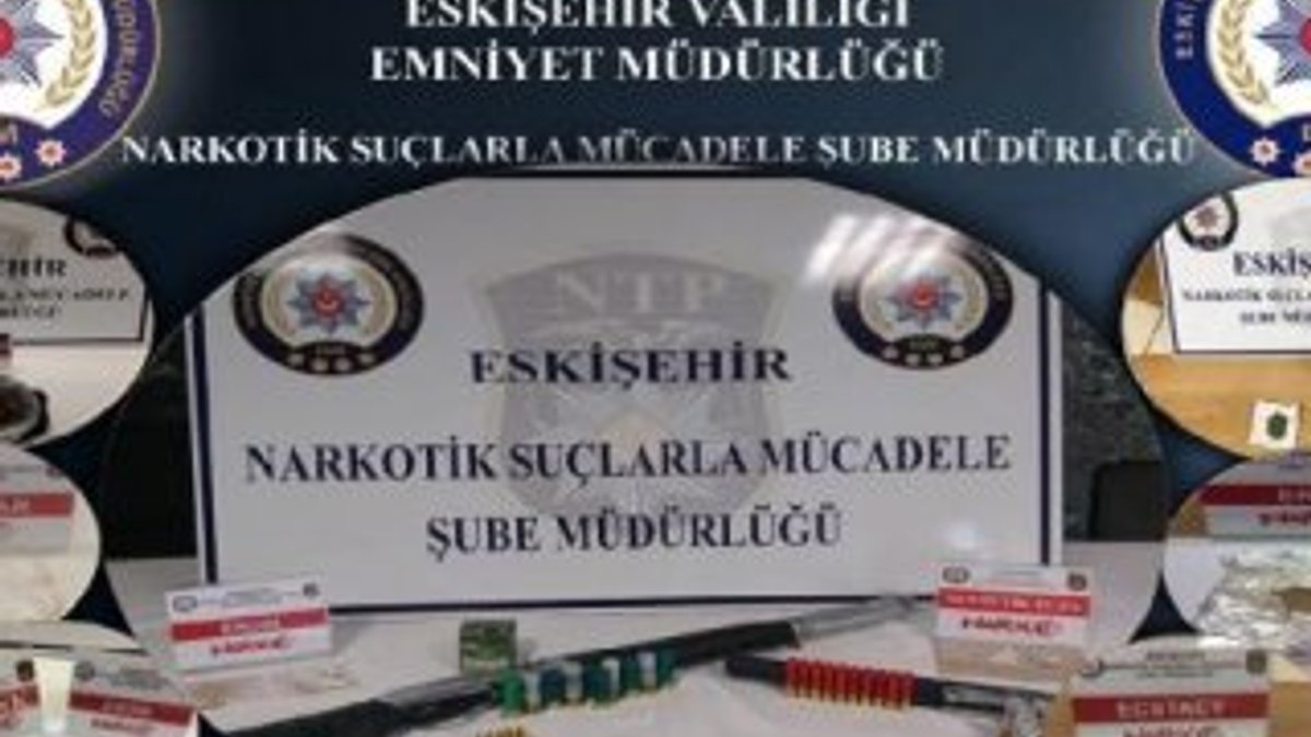 Eskişehir'de emniyetten uyuşturucu operasyonu