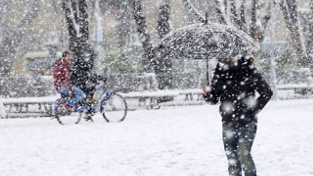 Kayseri'nin 4 ilçesinde kar nedeniyle okullar tatil
