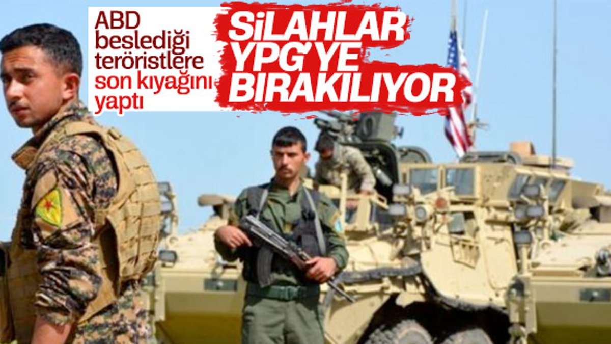 ABD YPG'ye dağıttığı silahları toplamayacak
