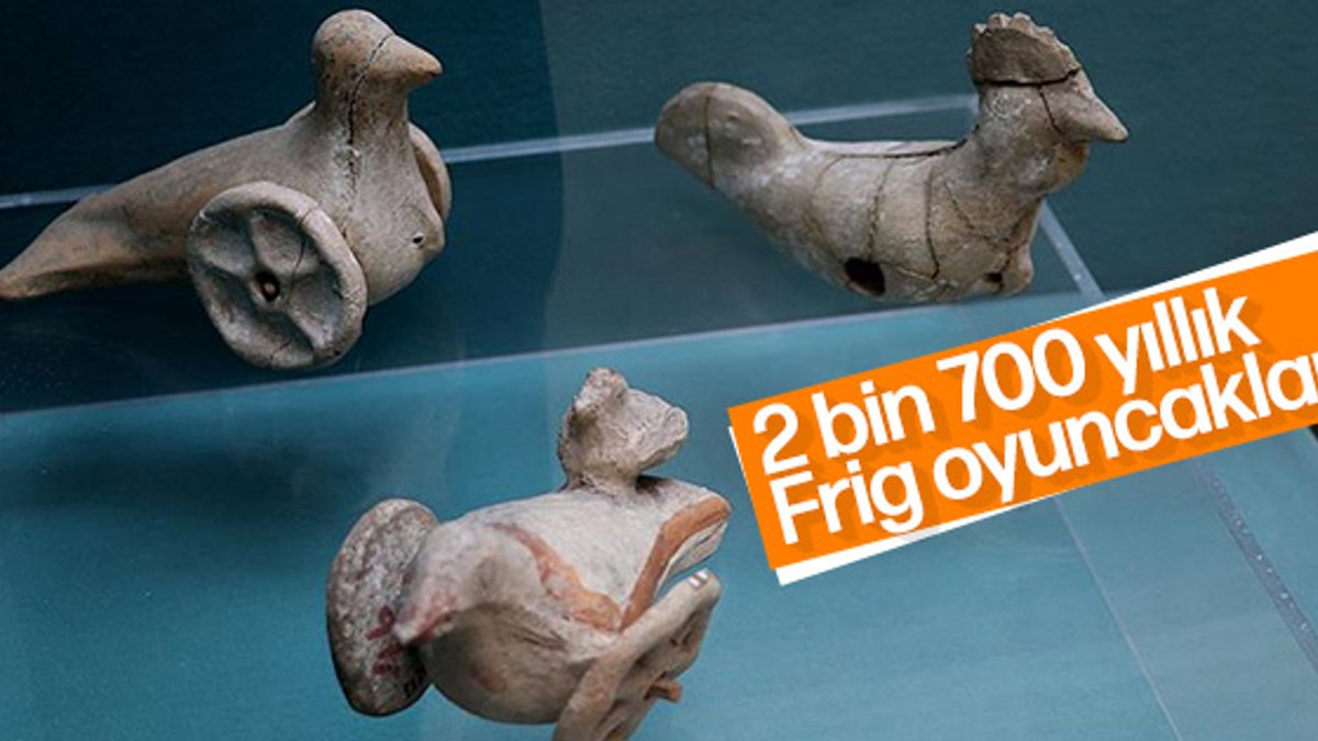 2 bin 700 yıllık oyuncaklar ilgi odağı