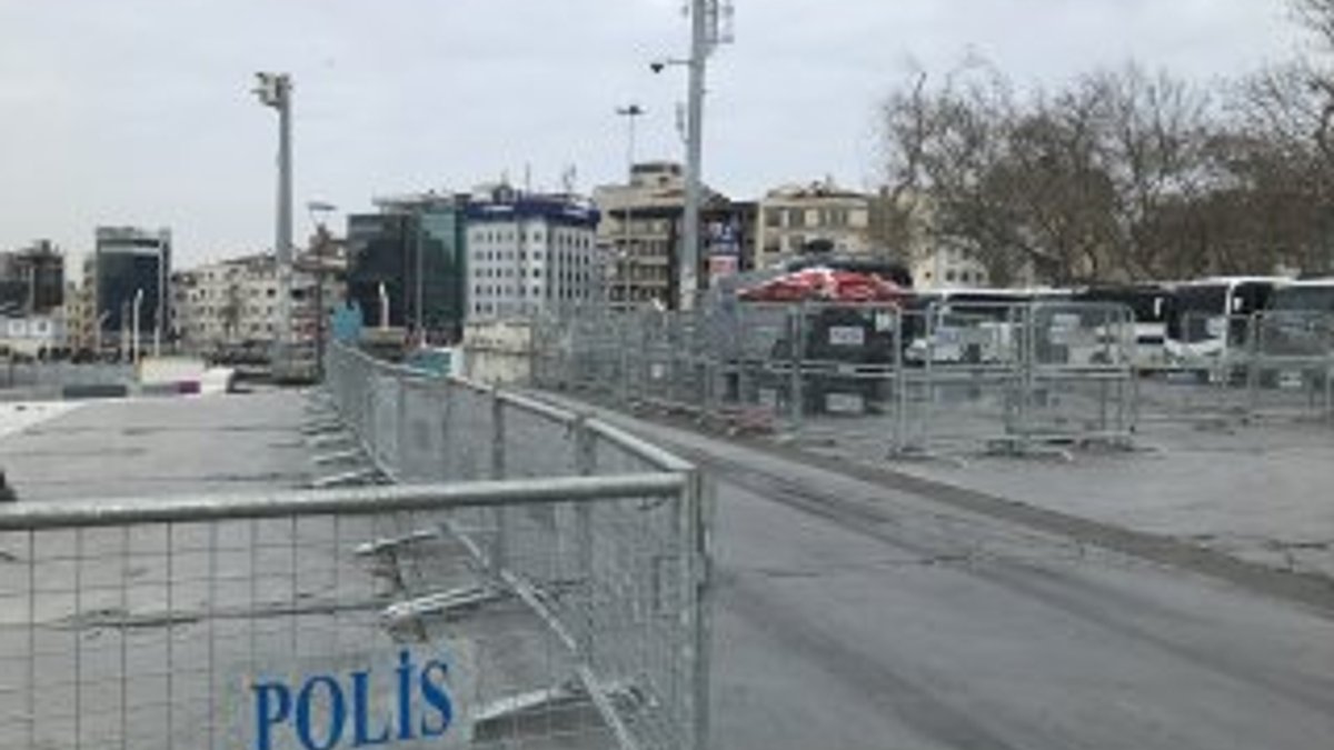 Taksim'de sıkı yılbaşı önlemleri