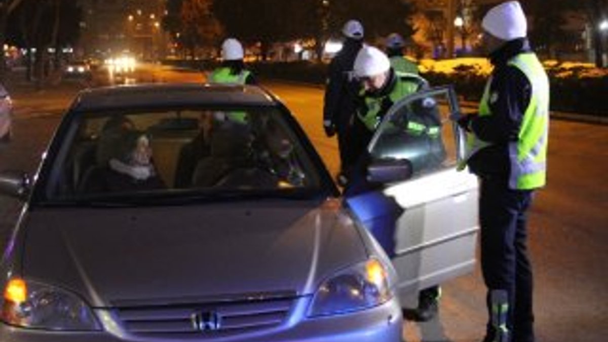 Konya’da 117 alkollü sürücüye 301 bin 870 lira ceza