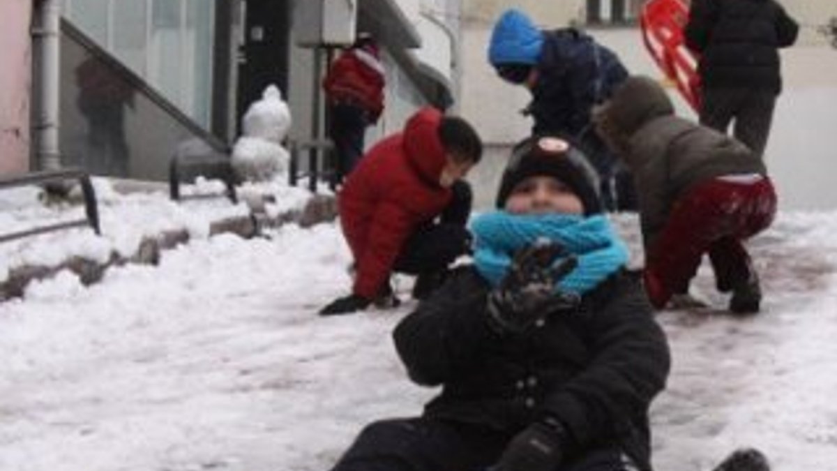 Gaziantep'te okullara kar tatili