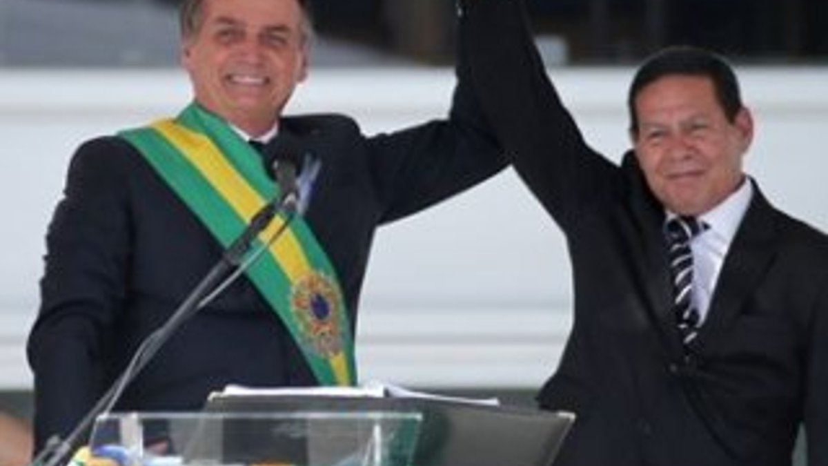 Brezilya'nın yeni Devlet Başkanı Bolsonaro yemin etti
