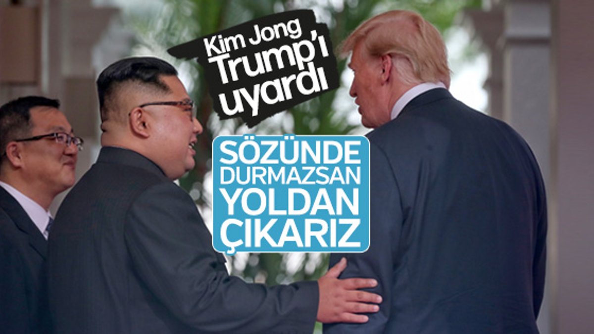 Kim Jong: Trump'la ikinci görüşmeye hazırız
