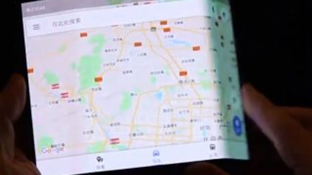 Xiaomi'ye ait olduğu iddia edilen katlanabilir telefon videosu