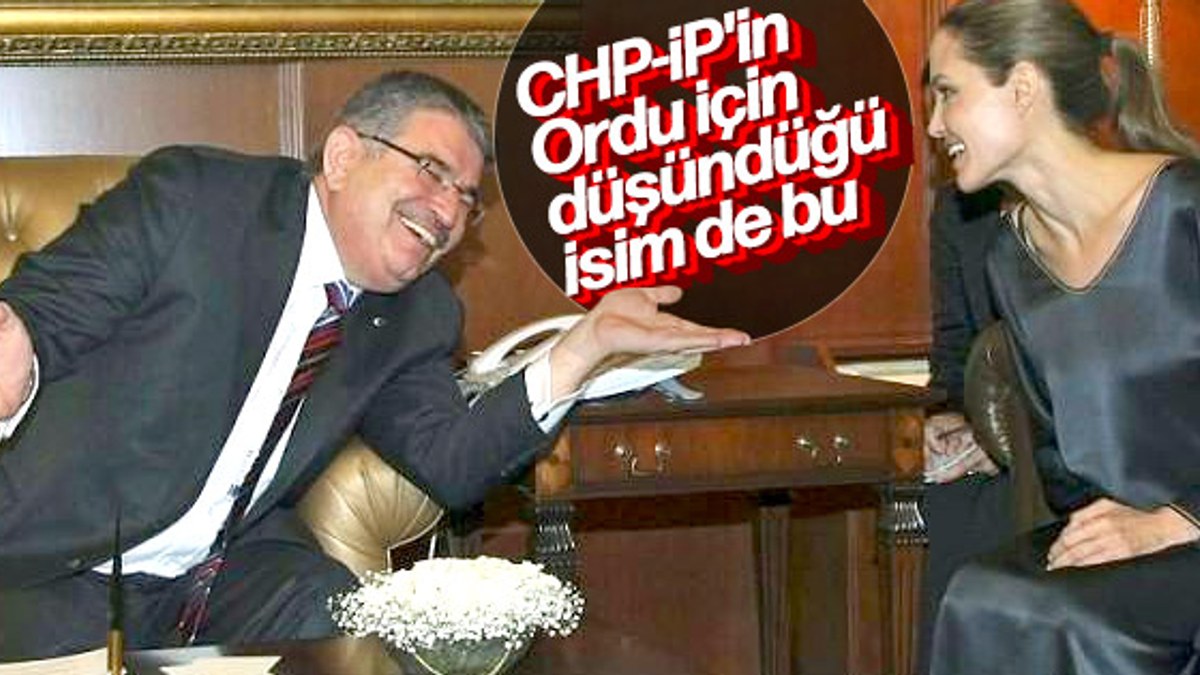 CHP-İP, Ordu için İdris Naim Şahin'i düşünüyor