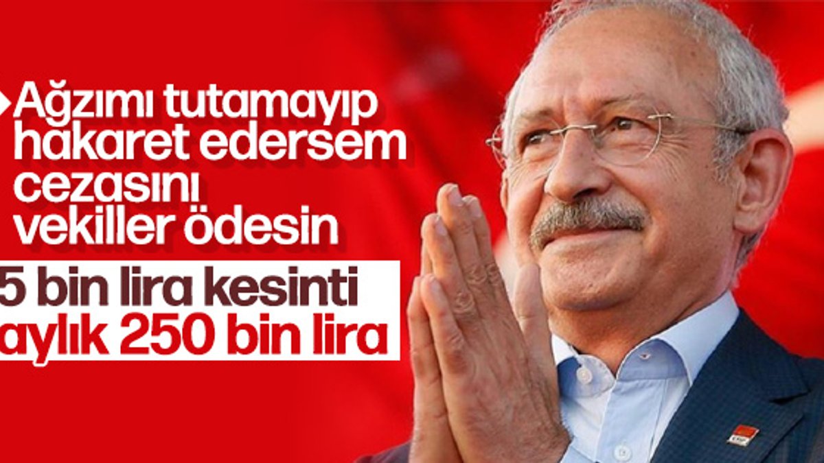 Kılıçdaroğlu'nun borçları için 3 ayda bir 730 bin lira
