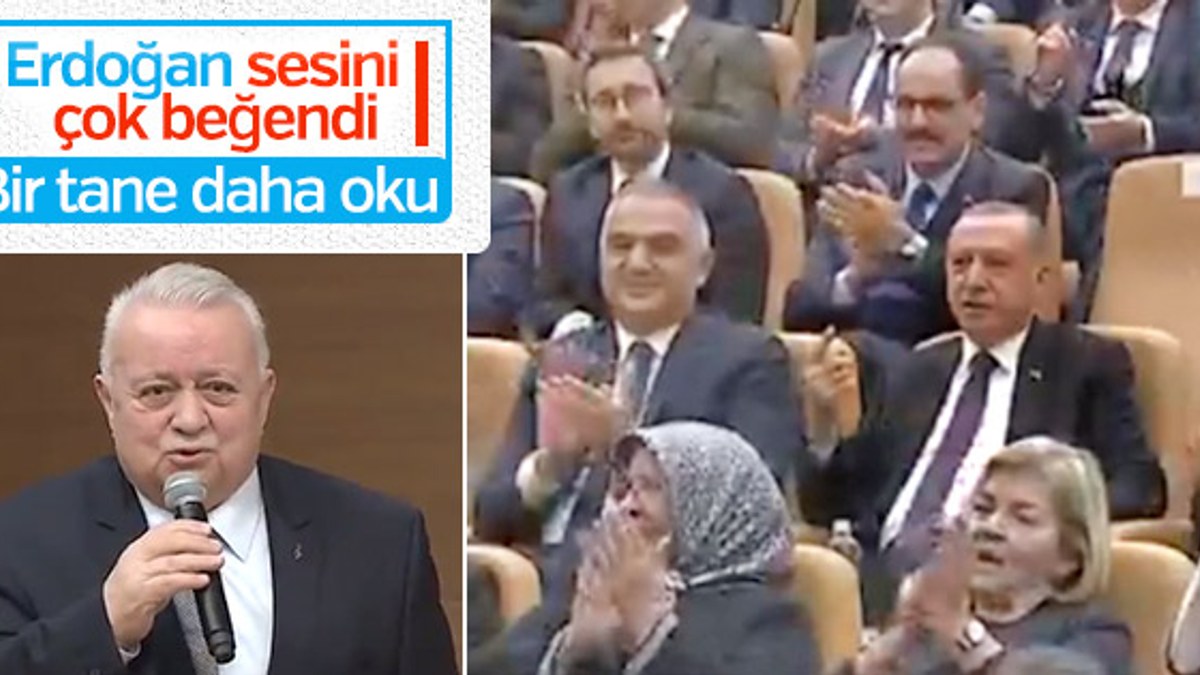 Amir Ateş, Erdoğan'ı seslendirdiği eser ile etkiledi