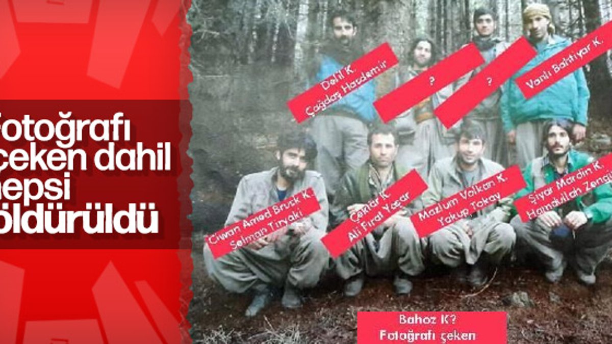 PKK'nın Karadeniz grubu tek tek öldürüldü