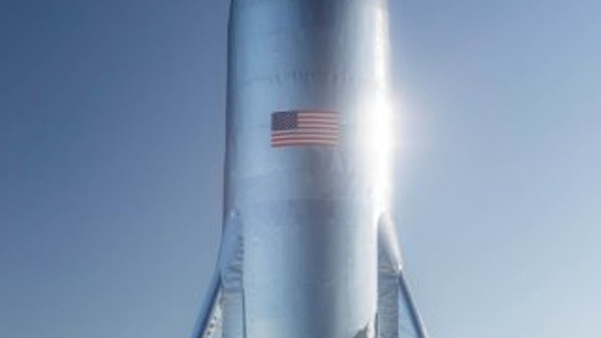 Elon Musk, Starship roketinin gerçek fotoğrafını paylaştı