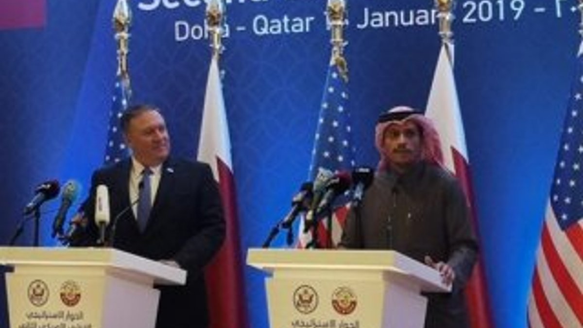 Katar Emiri, Pompeo ile bölgesel gelişmeleri görüştü