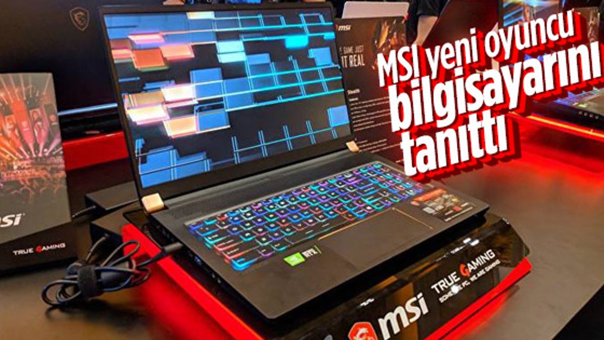 MSI, yeni oyun dizüstü bilgisayarını tanıttı
