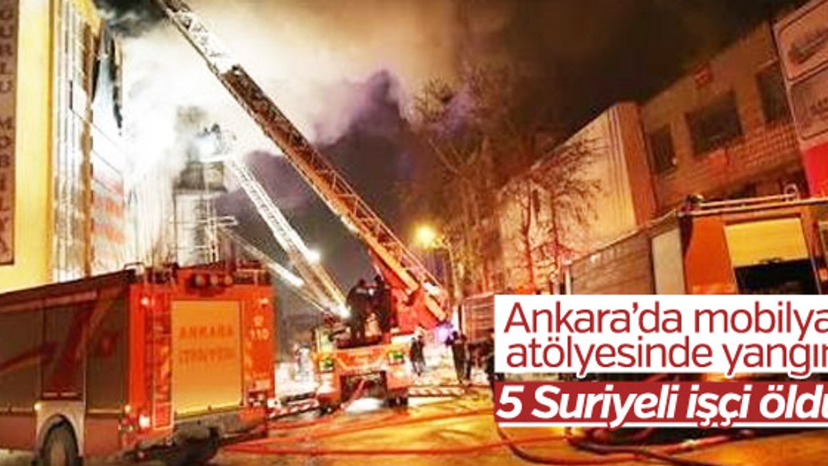 Ankara Siteler'de yangın: 5 kişi öldü