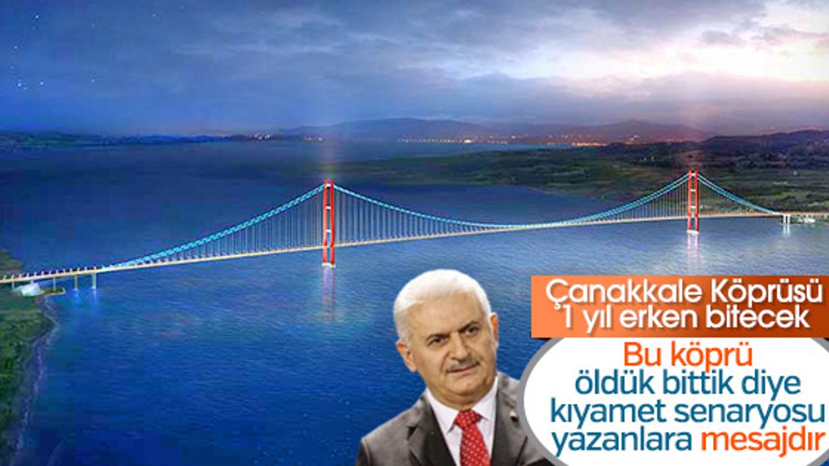 1915 Çanakkale Köprüsü 2022'de açılacak