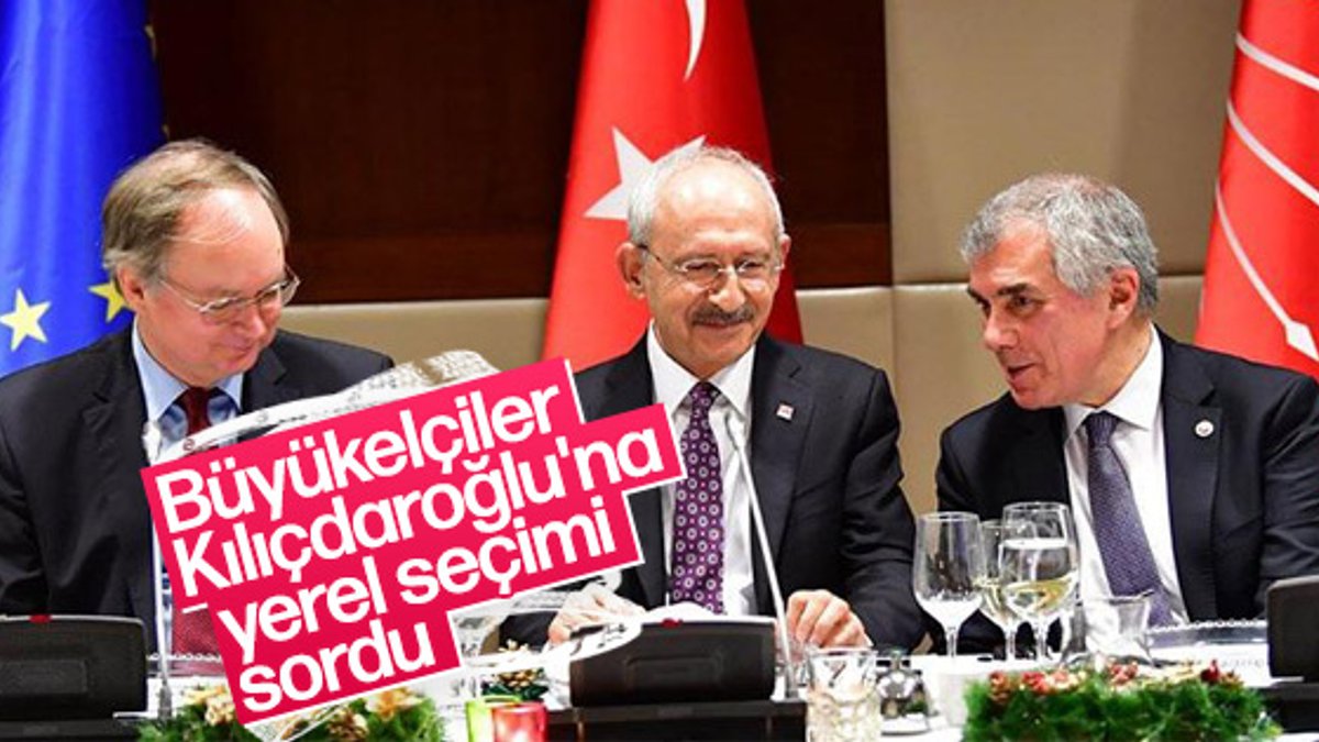 Kılıçdaroğlu İsveç Büyükelçisi'nin davetine katıldı