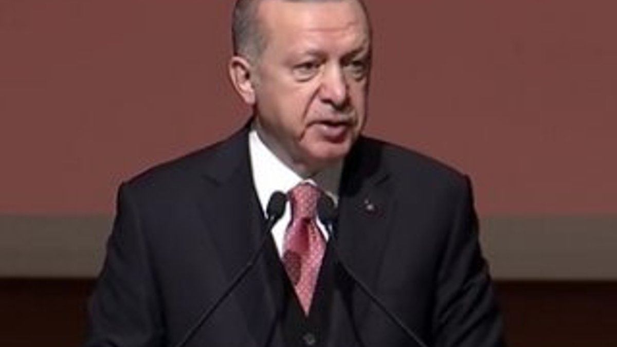 Erdoğan Milli Harita Uygulaması tanıtımında konuştu