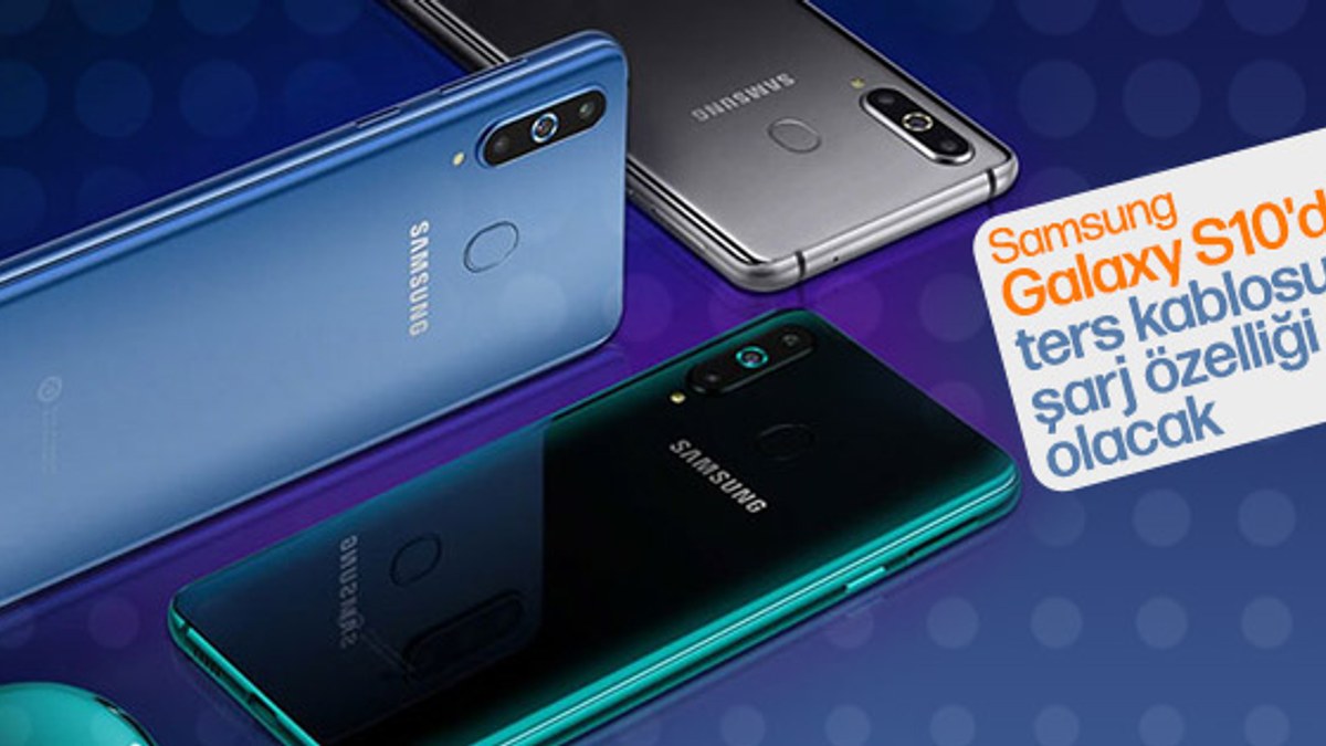 Samsung Galaxy S10'da ters kablosuz şarj özelliği olacak