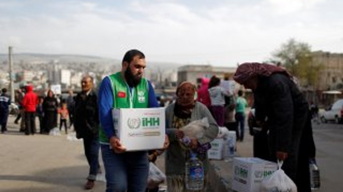 İHH, 2018’de Suriye’ye 2 bin 200 tırlık yardım yaptı