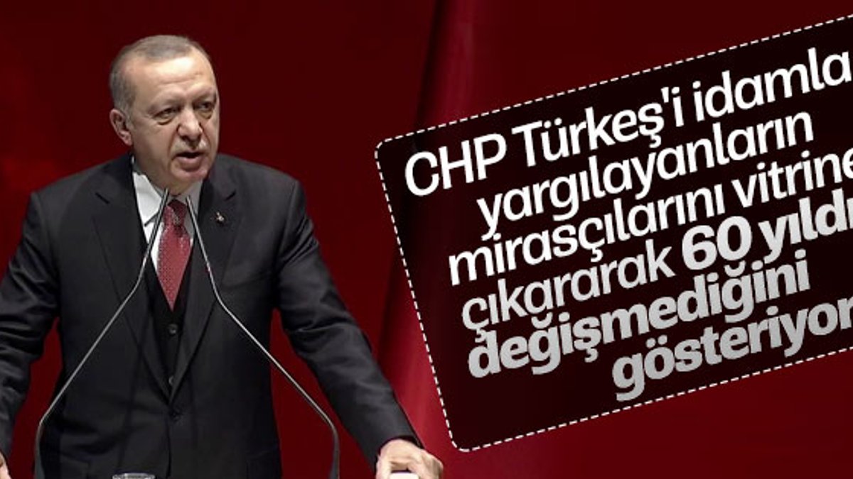 Erdoğan İl Seçim İşleri Başkanları Toplantısı'nda