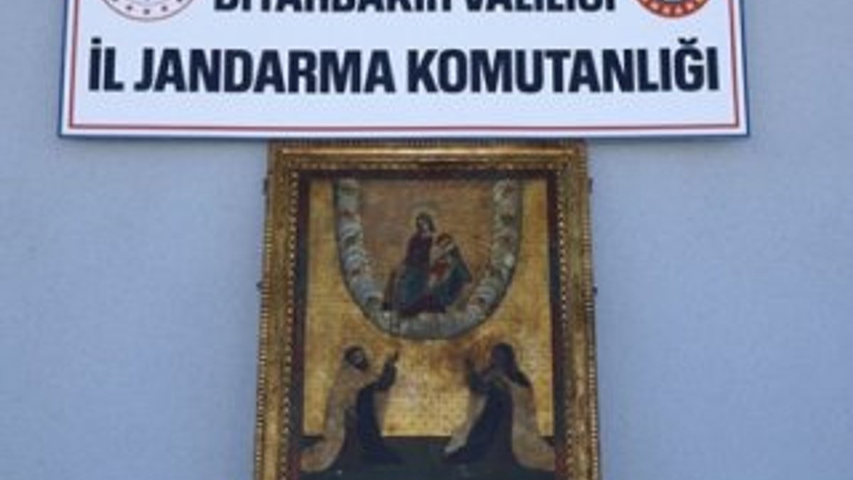 Diyarbakır'da Roma dönemine ait tablolar ele geçirildi