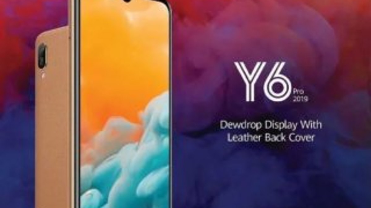 Huawei Y6 Pro 2019 resmi olarak tanıtıldı