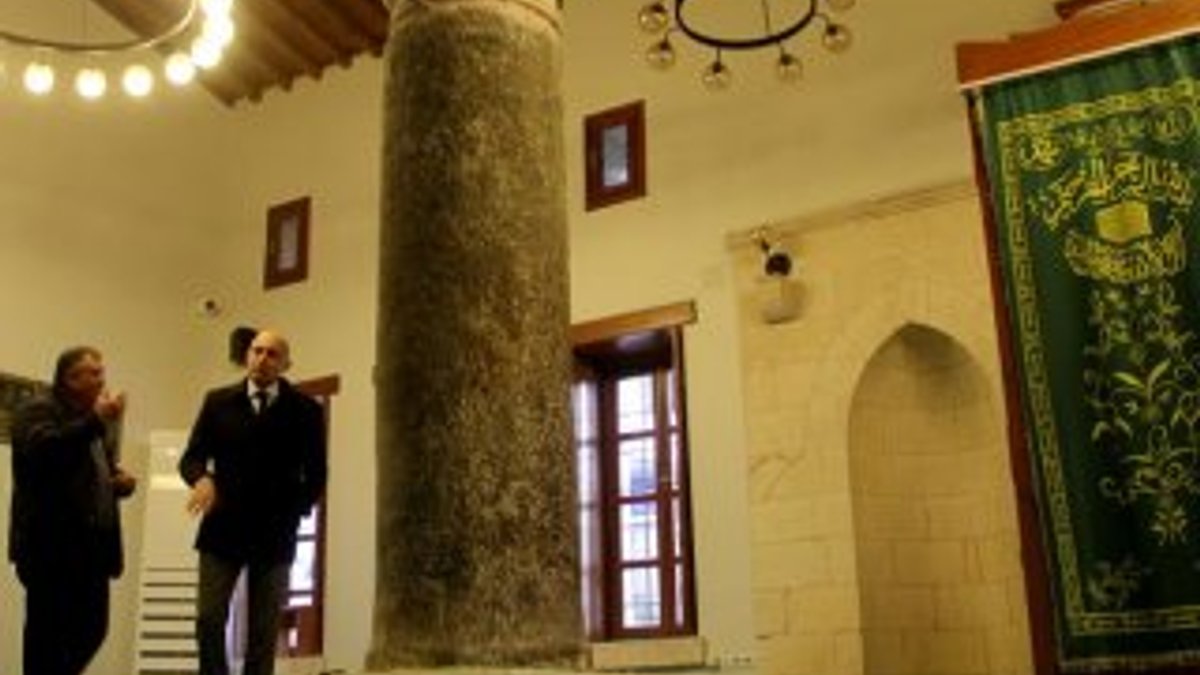 Hatay'da tarihi Sarımiye Cami yeniden ibadete açıldı