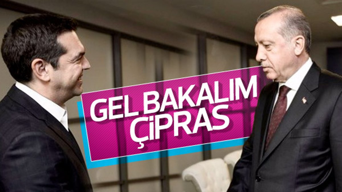 Yunanistan Başbakanı Çipras Türkiye'ye geliyor