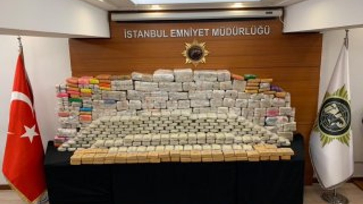 İstanbul'da 850 kilo eroin ele geçirildi