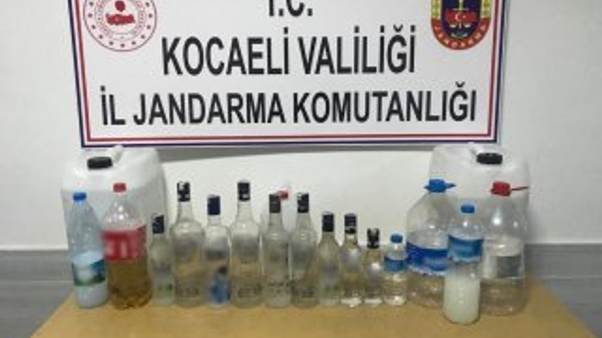 Kocaeli'de sahte alkol satan mekana baskın