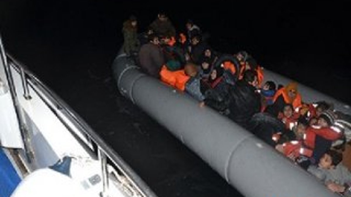 Aydın'da 49 göçmen yakalandı