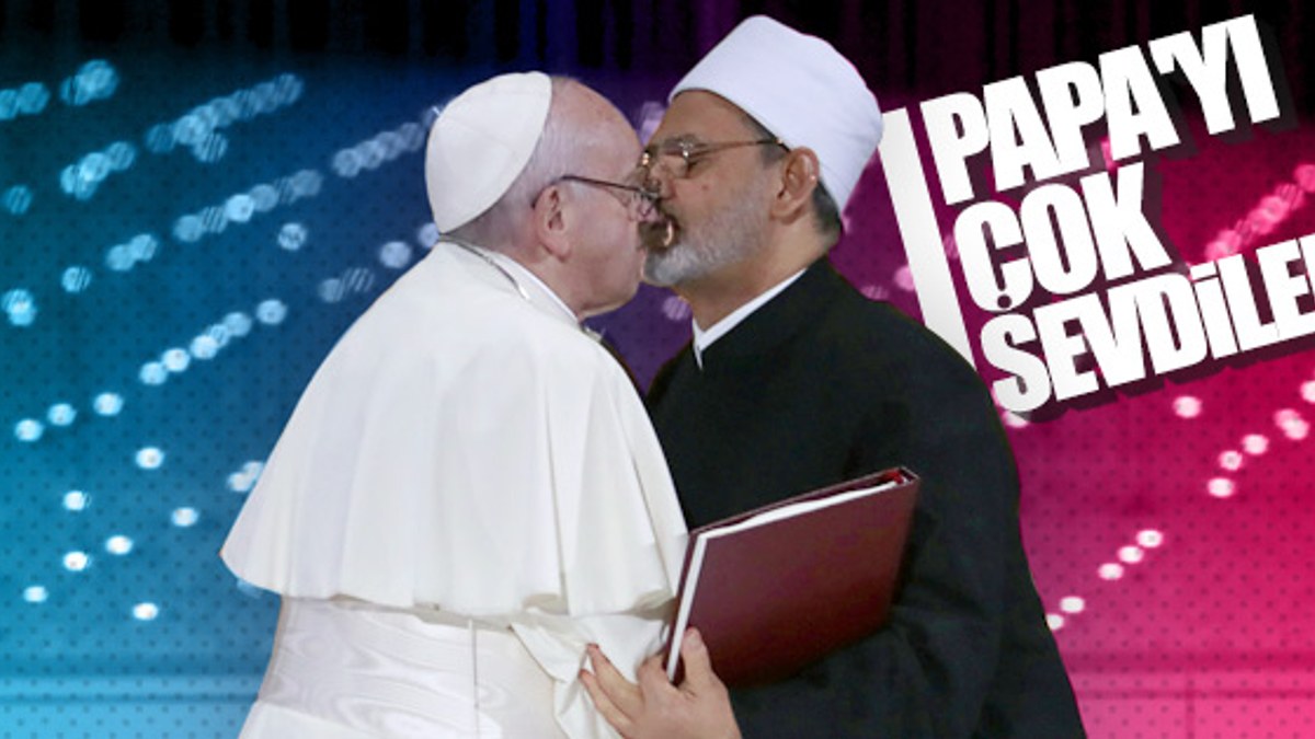 Papa dinler arası diyalog toplantısında