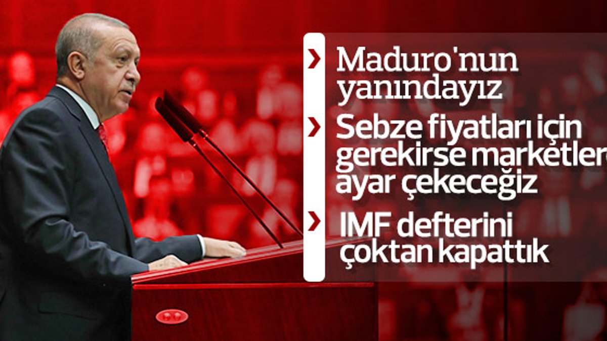 Cumhurbaşkanı Erdoğan: IMF defterini kapattık