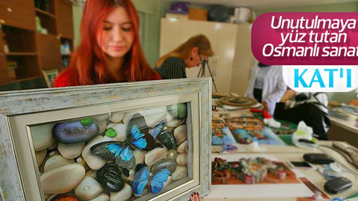 Samsun'da Osmanlı'nın Kat'ı sanatı geleceğe aktarılıyor