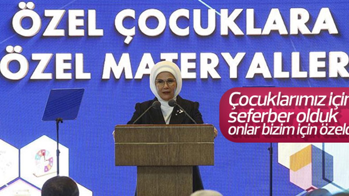 Emine Erdoğan: Çocuklar için seferber olduk