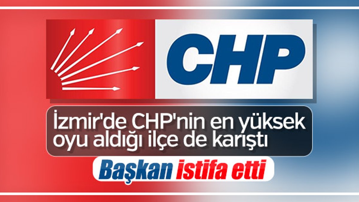 CHP bir istifayla daha sarsıldı