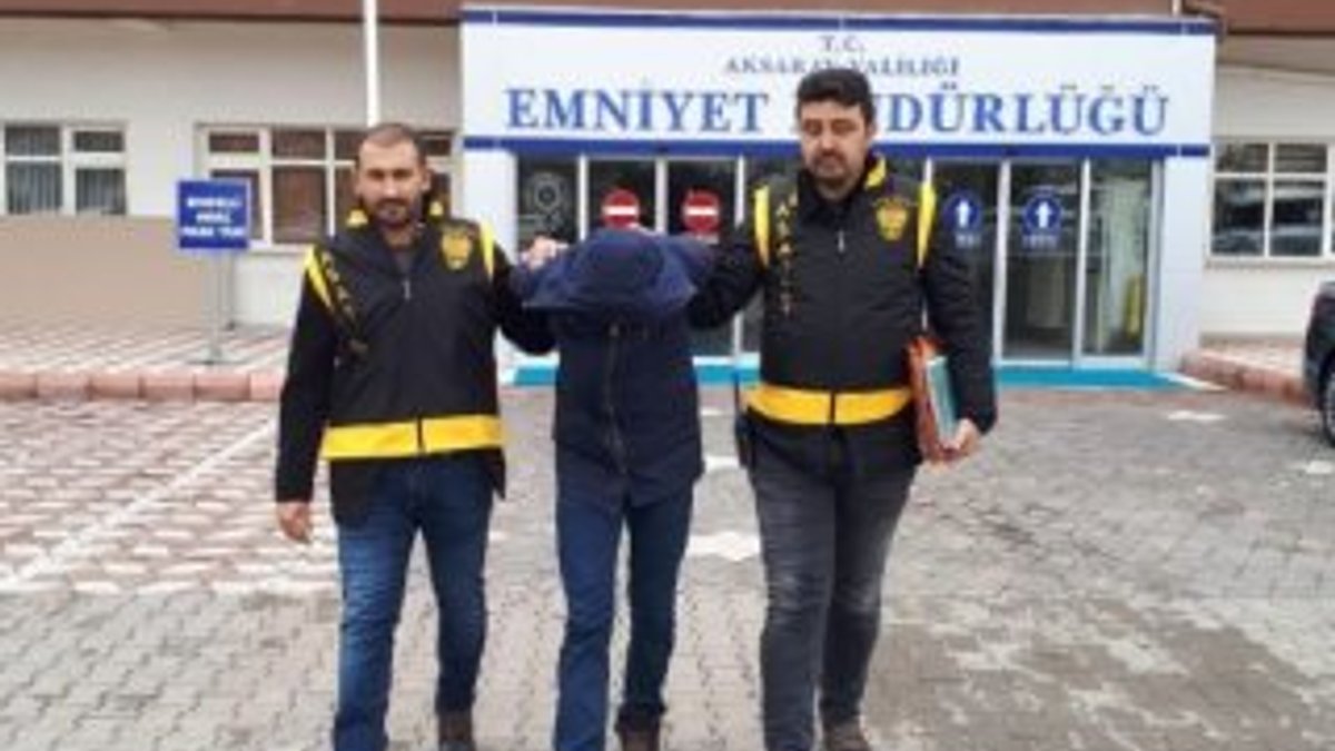 Aksaray'da beş ayrı hırsızlık olayının faili tutuklandı